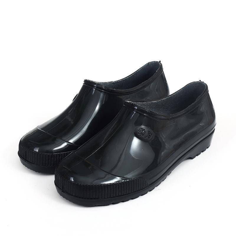Мужские и женские нескользящие черные резиновые сапоги с низким верхом - водонепроницаемая обувь Yuanbao для весны и осени 45
Мужские и женские нескользящие черные резиновые сапоги с низким верхом - водонепроницаемая обувь Yuanbao для весны и осени 45