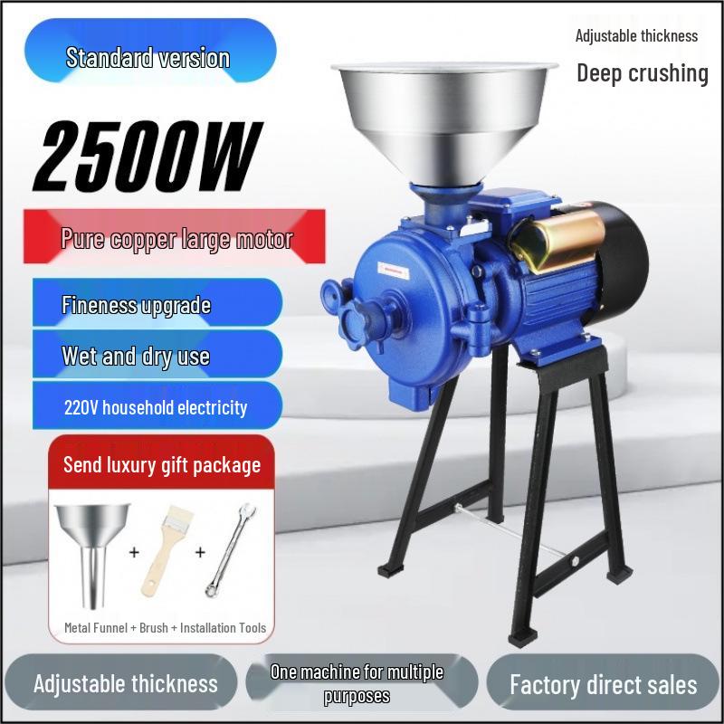 High-Power Corn & Rice Flour Grinder for Home & Commercial Use
High-Power Corn & Rice Flour Grinder for Home & Commercial Use