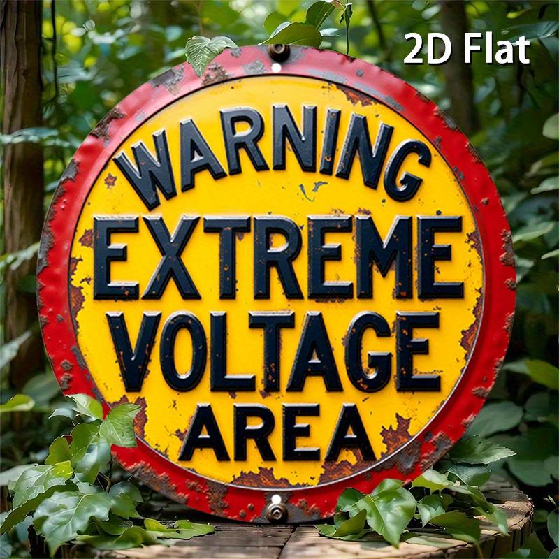 2d Flat 20*20cm Retro Style Circular Wooden Sign Warning of High Voltage Areas Wooden Wall Decoration with Aged Yellow and Black, Rural Bohemian Home 20*20cm
2d Flat 20*20cm Retro Style Circular Wooden Sign Warning of High Voltage Areas Wooden Wall Decoration with Aged Yellow and Black, Rural Bohemian Home 20*20cm