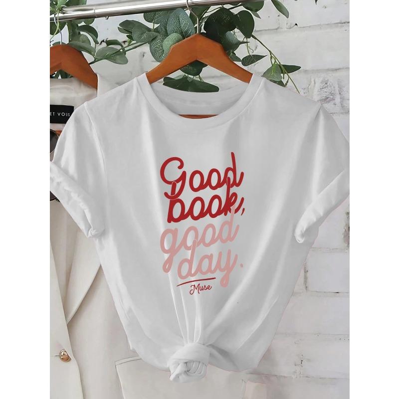 Printed T-Shirt, Women S Casual Wear, Perfect for Vacations, Short-Sleeved with a Round Neck, Suitable for Spring And Summer, New Women S Fashion S белый
Printed T-Shirt, Women S Casual Wear, Perfect for Vacations, Short-Sleeved with a Round Neck, Suitable for Spring And Summer, New Women S Fashion S белый