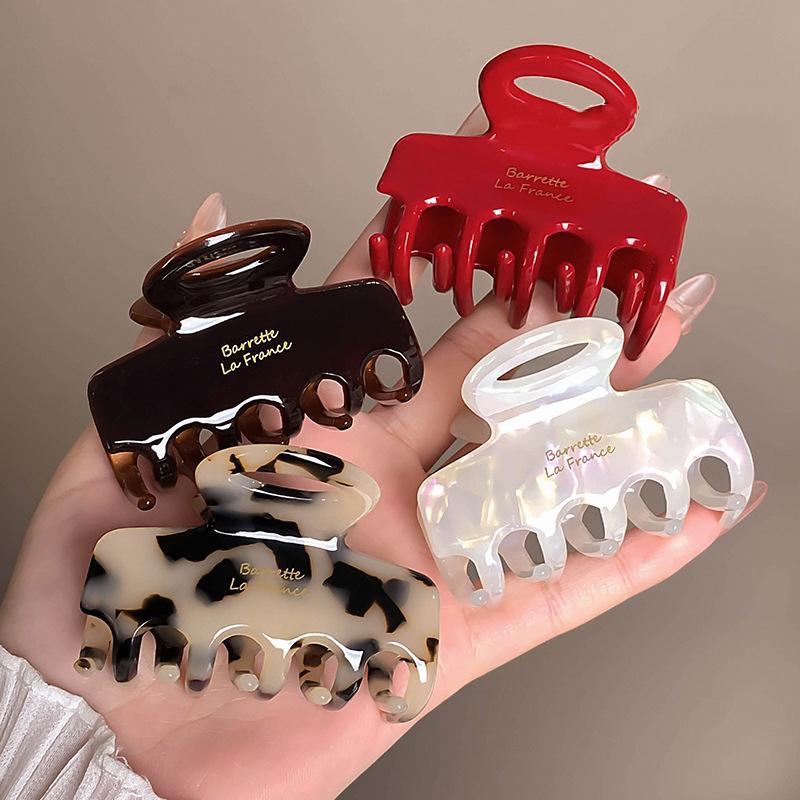 5.5CM Long Acetate Hair Crabs Red Hair Clips for Girls and Women Tie Up Hair Accessories New Korean Fashon
5.5CM Long Acetate Hair Crabs Red Hair Clips for Girls and Women Tie Up Hair Accessories New Korean Fashon