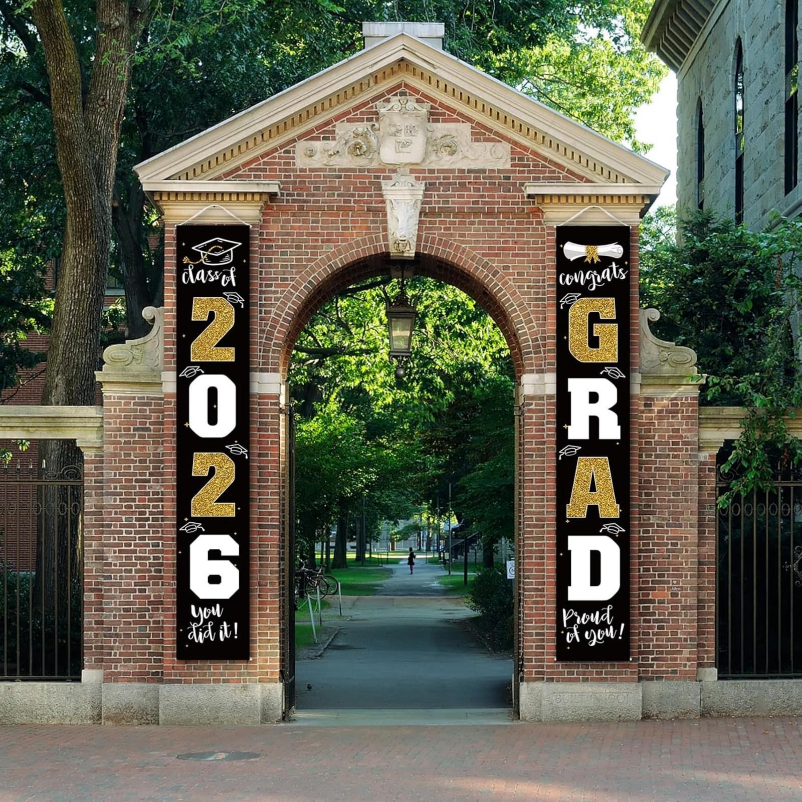 Class of 2026 Graduation Set Vertical Hanging Congrats Grad Party Decorations for Indoor Outdoor Events One Size
Class of 2026 Graduation Set Vertical Hanging Congrats Grad Party Decorations for Indoor Outdoor Events One Size
