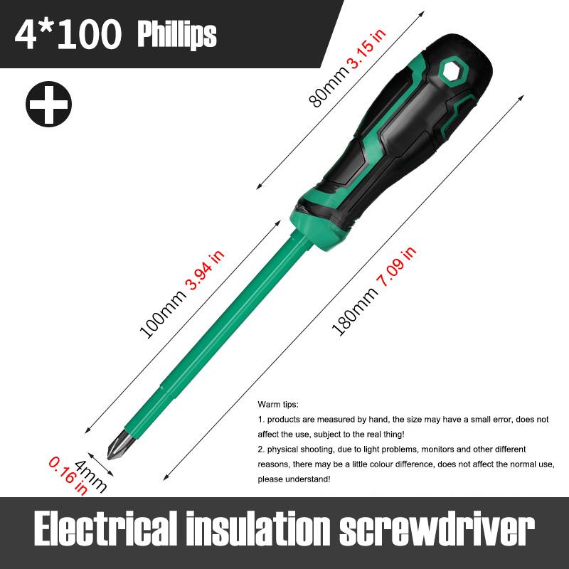 1 Pieces Insulated Screwdriver Slotted Phillips Nut Driver Magnetic Screw Key Bits Electrician s Professional Maintenance Hand Tool
1 Pieces Insulated Screwdriver Slotted Phillips Nut Driver Magnetic Screw Key Bits Electrician s Professional Maintenance Hand Tool