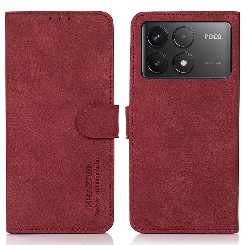 For Xiaomi Poco F6 Pro 5G/Redmi K70 Pro 5G/K70 5G Cases Magnetic Leather Mobile Phone Cover Red
For Xiaomi Poco F6 Pro 5G/Redmi K70 Pro 5G/K70 5G Cases Magnetic Leather Mobile Phone Cover Red