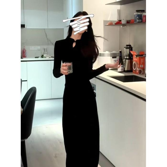 Qiuxin Chinese buckle design top high waist wide leg pants set women s inner slim fashion two-piece set XXL чорний
Qiuxin Chinese buckle design top high waist wide leg pants set women s inner slim fashion two-piece set XXL чорний