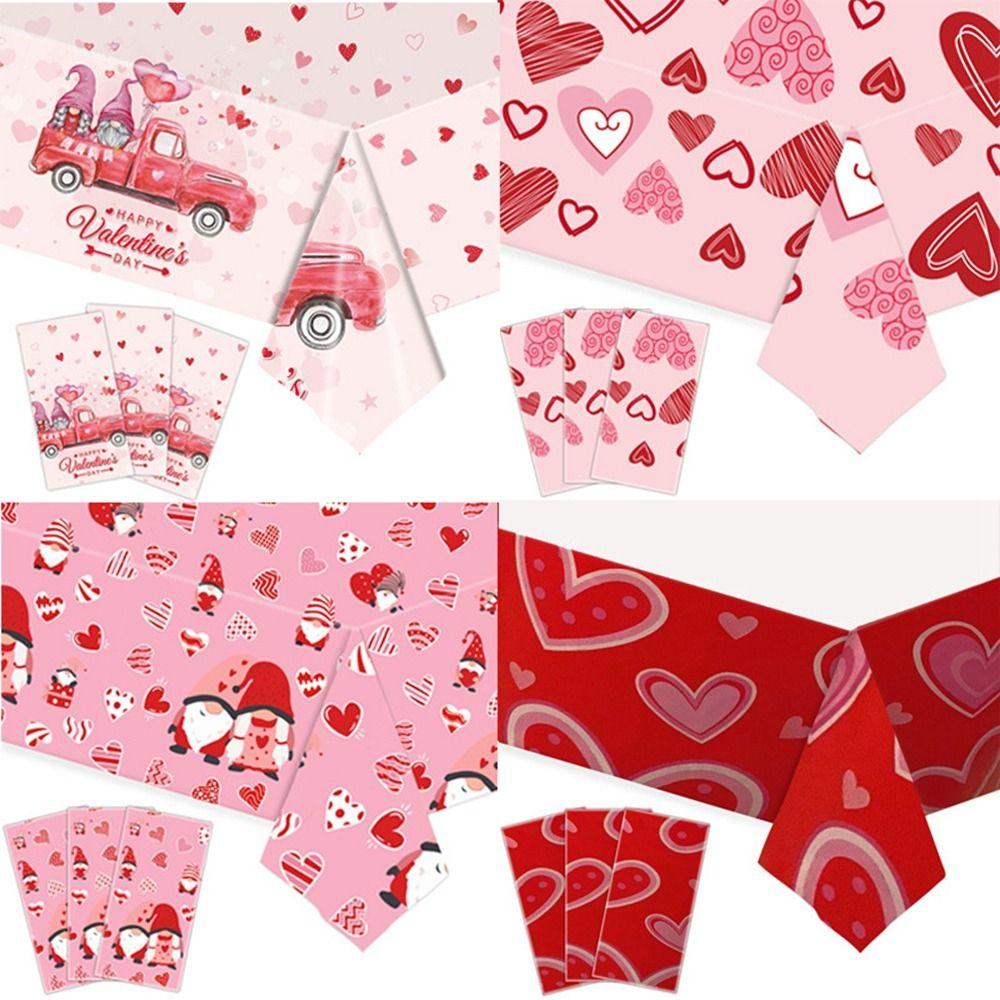 Red Valentine s Day Tablecloth Plastic Table Cover Cartoon Disposable Tablecloths Wedding Style 2
Red Valentine s Day Tablecloth Plastic Table Cover Cartoon Disposable Tablecloths Wedding Style 2