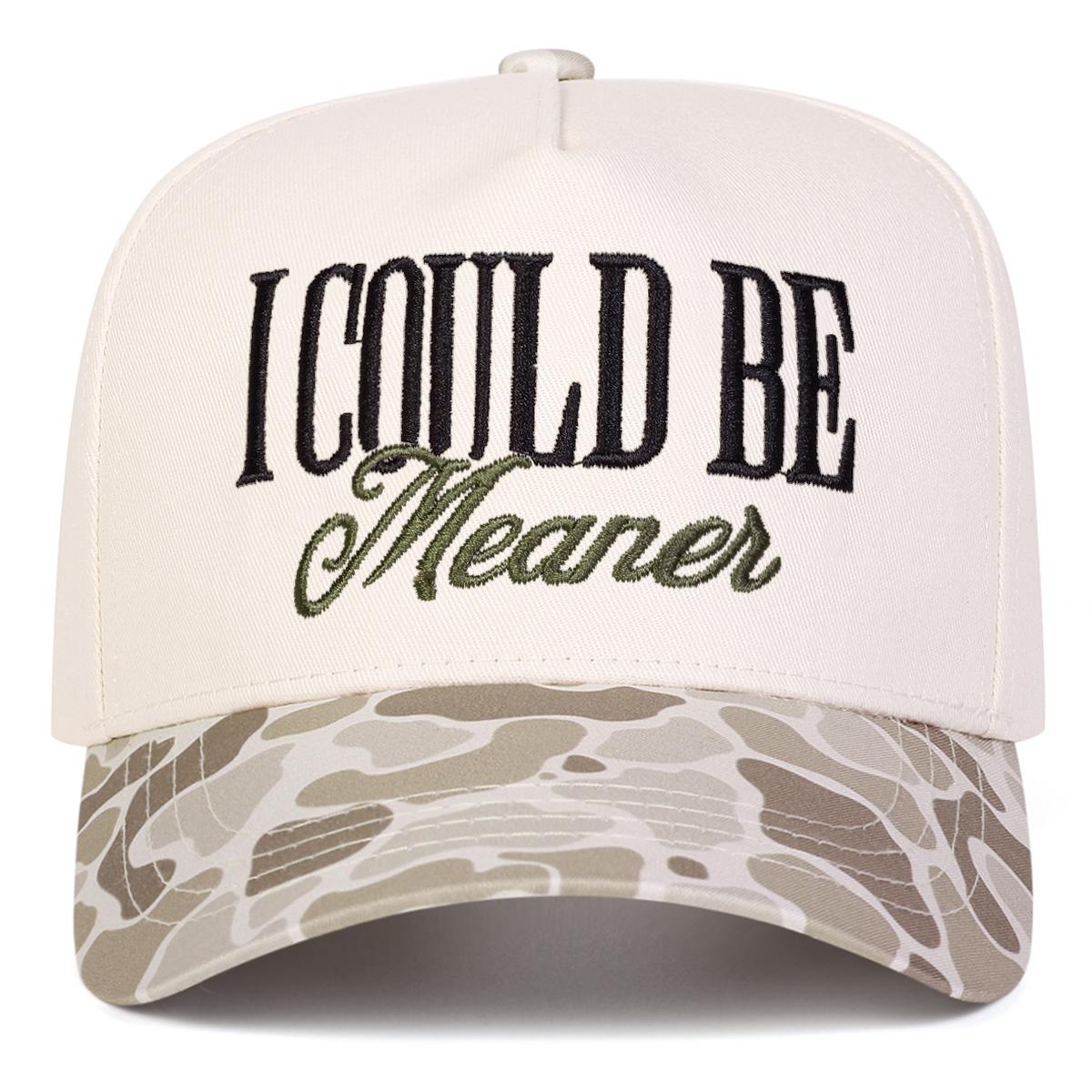 Unisex I COULD BE MEANER Embroidery Baseball Caps Spring Autumn Outdoor Adjustable Casual Hats Sunscreen Hat Sports Cap камуфляжний
Unisex I COULD BE MEANER Embroidery Baseball Caps Spring Autumn Outdoor Adjustable Casual Hats Sunscreen Hat Sports Cap камуфляжний