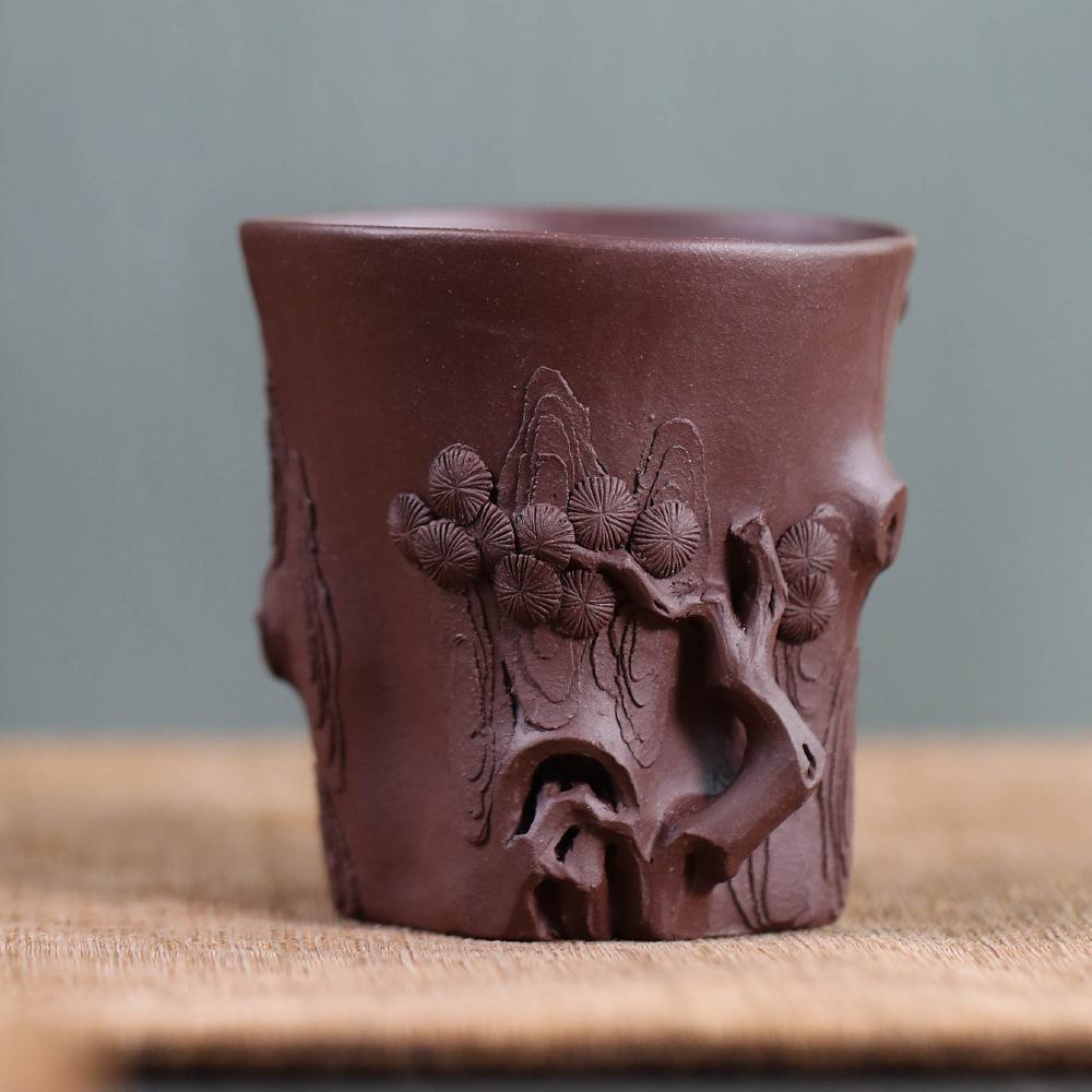 100ml Yixing Zisha Tree Stump Teacup Zen Tea Bowl Water Jug Tea-tasting Smelling Cup Jianzhan Master Cups For Tea Ornaments As Your Choose
100ml Yixing Zisha Tree Stump Teacup Zen Tea Bowl Water Jug Tea-tasting Smelling Cup Jianzhan Master Cups For Tea Ornaments As Your Choose