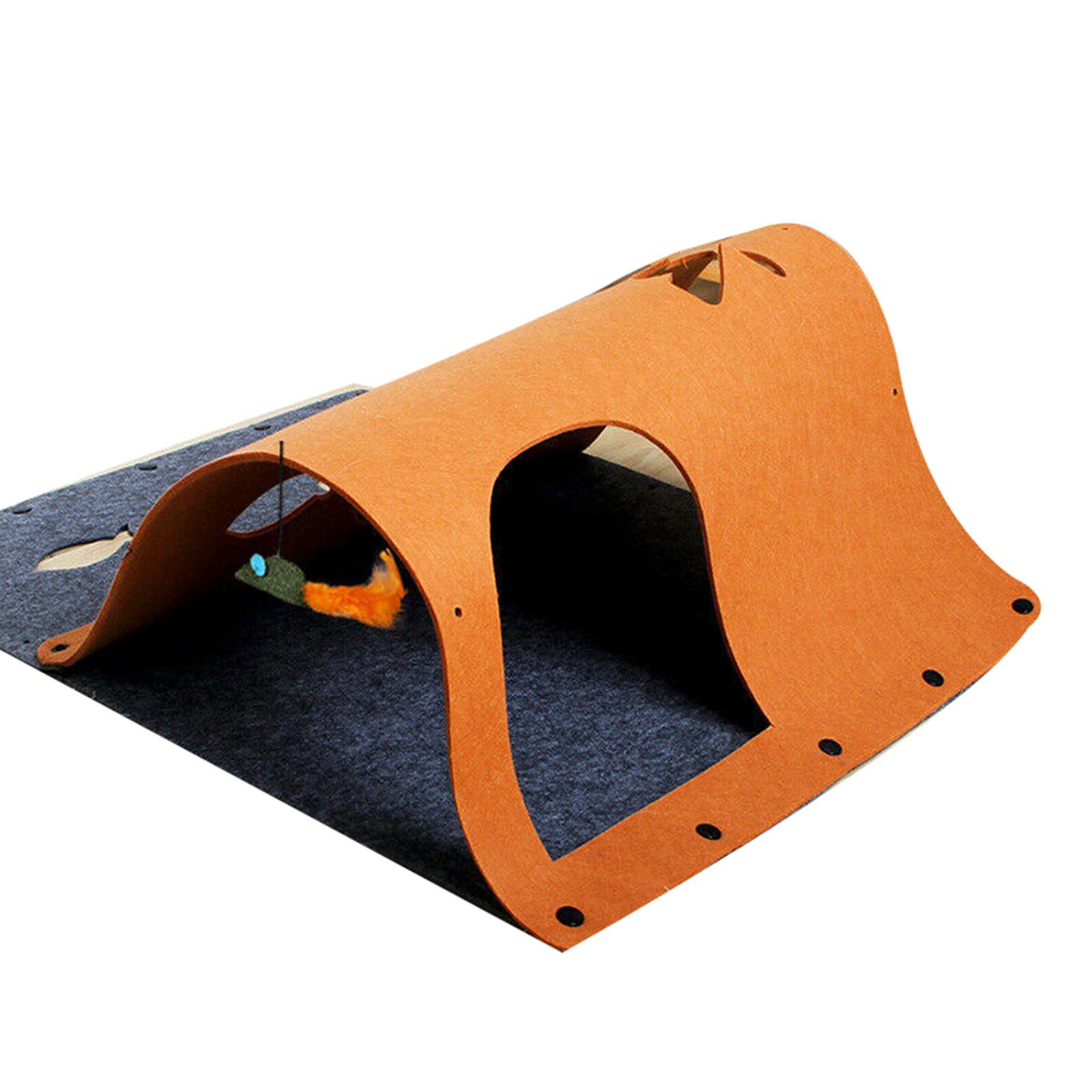 Multipurpose Pet Tunnel Toy 44*60/52*70cm Felt Cloth Mazes Cat House Bed With Toy For Cat Puppy Kitten Rabbit Indoors Outdoors 44x60cm коричневый
Multipurpose Pet Tunnel Toy 44*60/52*70cm Felt Cloth Mazes Cat House Bed With Toy For Cat Puppy Kitten Rabbit Indoors Outdoors 44x60cm коричневый
