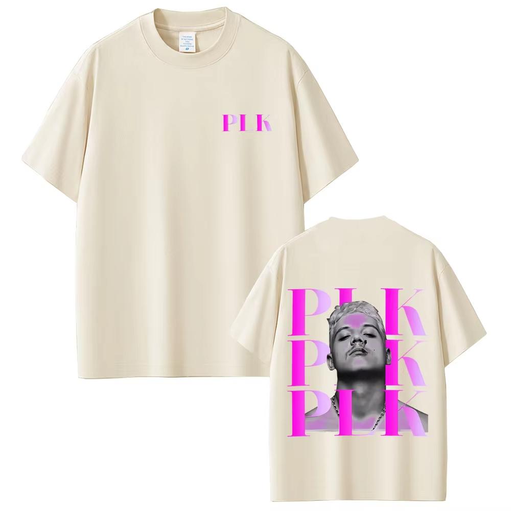 Rapper Plk Face Graphic T-shirts Men Women Fashion Pop Music Streetwear Men s Casual Cotton T Shirts Unisex Vintage Hip Hop Tees M
Rapper Plk Face Graphic T-shirts Men Women Fashion Pop Music Streetwear Men s Casual Cotton T Shirts Unisex Vintage Hip Hop Tees M