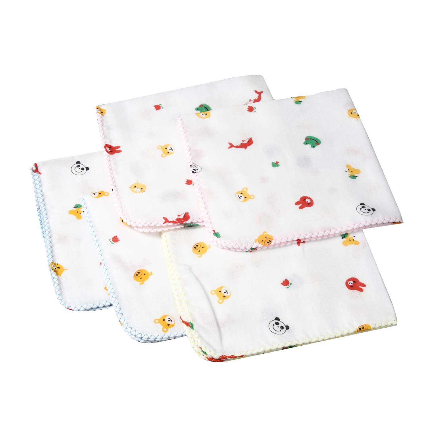 Isamu Shokai Cotton Gauze Made in Animal 32cm x Pack of 5 100% Handkerchiefs, Japan, Print, 32cm,
Isamu Shokai Cotton Gauze Made in Animal 32cm x Pack of 5 100% Handkerchiefs, Japan, Print, 32cm,