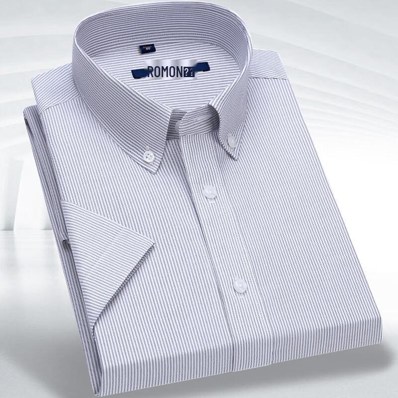 Romon Men s Short-Sleeve Non-Iron Business Shirt 41
Romon Men s Short-Sleeve Non-Iron Business Shirt 41