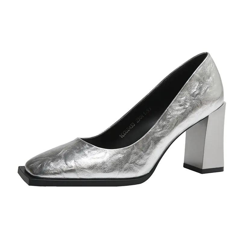 2024 универсальные однотонные женские туфли, весенние новые туфли на толстом каблуке, ретро-туфли с квадратным носком и высоким каблуком, профессиональная обувь 34
2024 универсальные однотонные женские туфли, весенние новые туфли на толстом каблуке, ретро-туфли с квадратным носком и высоким каблуком, профессиональная обувь 34