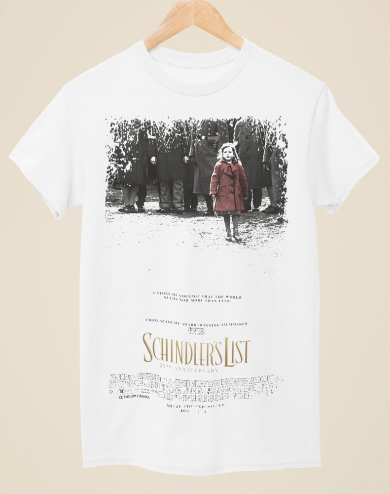 Schindlers List - Movie Poster Inspired Unisex White T-Shirt Unisex T-Shirt XXXXL
Schindlers List - Movie Poster Inspired Unisex White T-Shirt Unisex T-Shirt XXXXL
