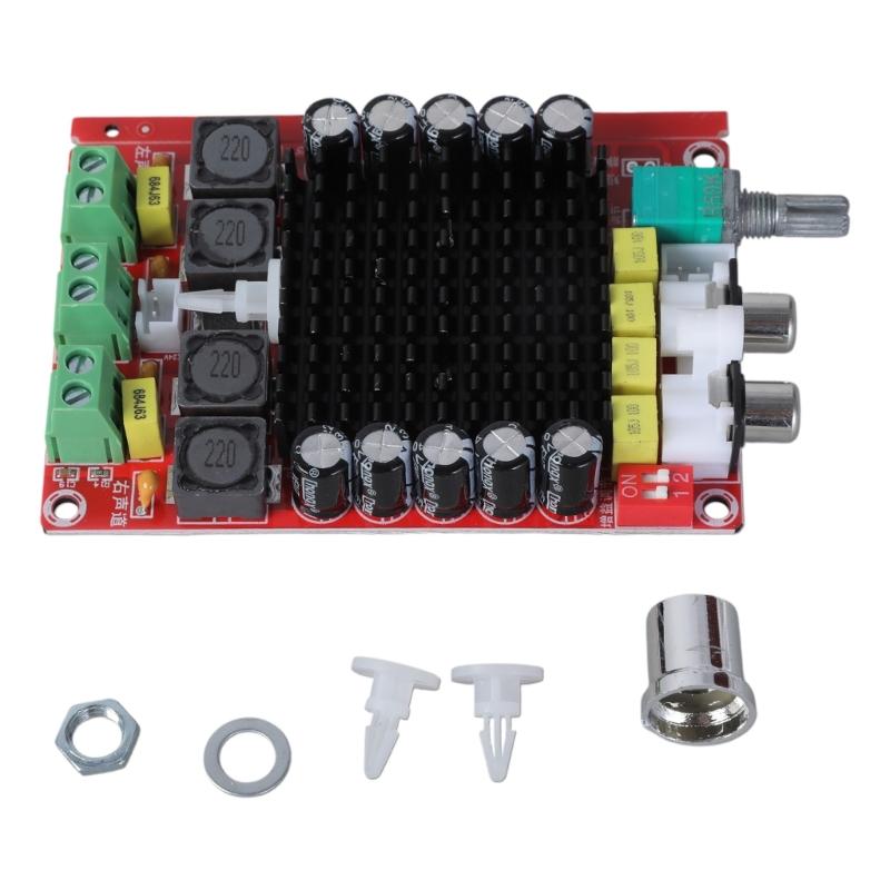 XH-M510 Powerful Digital Auditory Amplifier Board TDA7498 Chip 100Wx2 DC14-34V for Home Theater and Active Speakers 1
XH-M510 Powerful Digital Auditory Amplifier Board TDA7498 Chip 100Wx2 DC14-34V for Home Theater and Active Speakers 1