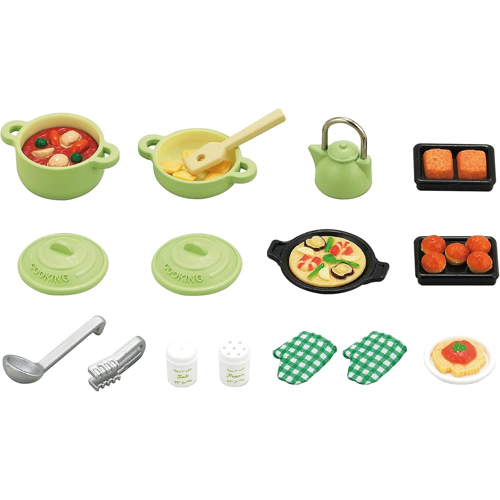 Sylvanian Families EPOCH Cooking Set Furniture Toy for Dollhouse Ages 3 and Up
Sylvanian Families EPOCH Cooking Set Furniture Toy for Dollhouse Ages 3 and Up