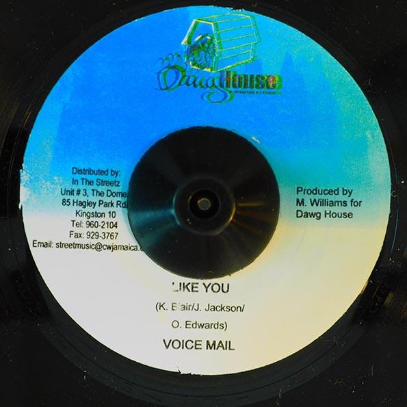 7inch Record VOICEMAIL - Like You NONE Dawg House 2006 Jamaica Reggae, Ska & Dub Used
7inch Record VOICEMAIL - Like You NONE Dawg House 2006 Jamaica Reggae, Ska & Dub Used