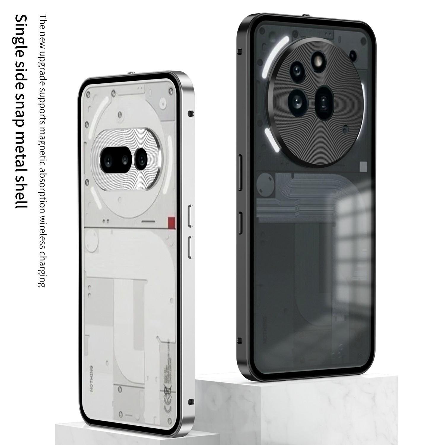 For Nothing Phone (3a) Matte Case Aluminium Alloy+PC Phone Cover Pop-Up Snap Lock Silver
For Nothing Phone (3a) Matte Case Aluminium Alloy+PC Phone Cover Pop-Up Snap Lock Silver