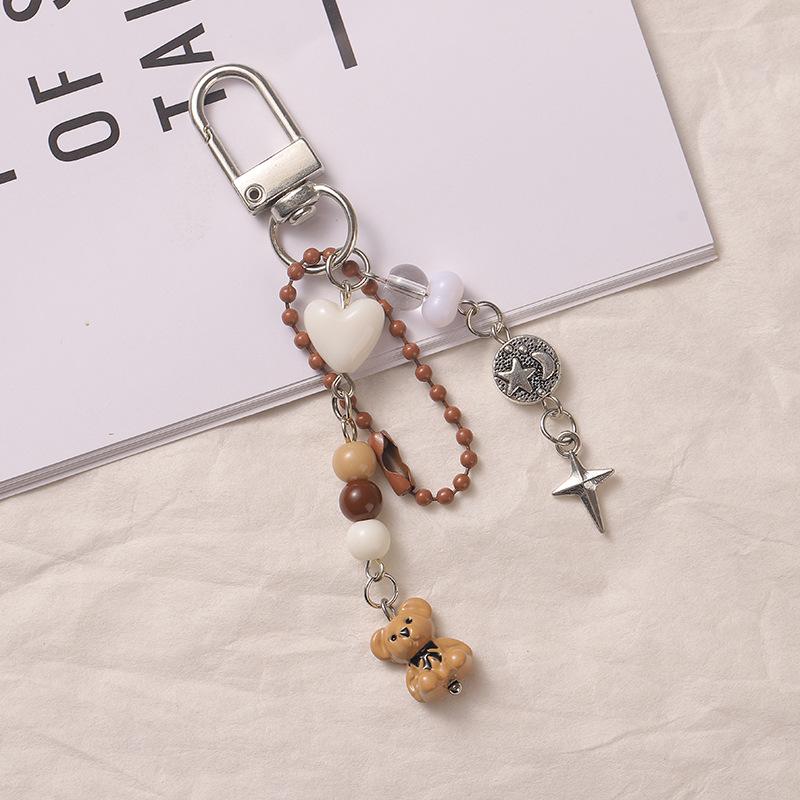 Bear mobile phone chain cute pendant bag pendant ins wind girl niche backpack car key pendant keychain
Bear mobile phone chain cute pendant bag pendant ins wind girl niche backpack car key pendant keychain