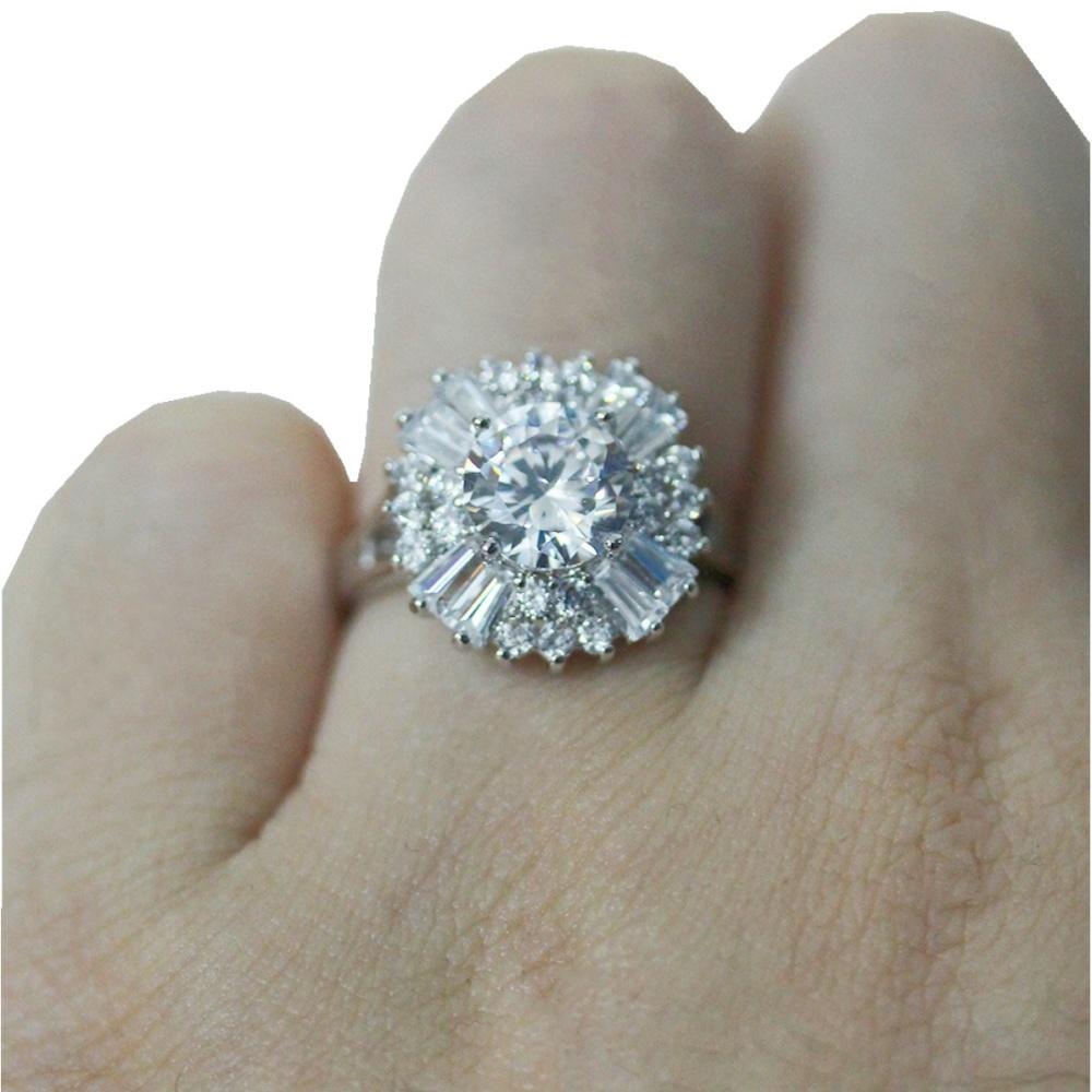 Size 6 7 Ball Flower Ring for Women,Gold Color Stainless Steel Colorful AAA CZ Band Ring,Statement Chunky Ring 6
Size 6 7 Ball Flower Ring for Women,Gold Color Stainless Steel Colorful AAA CZ Band Ring,Statement Chunky Ring 6