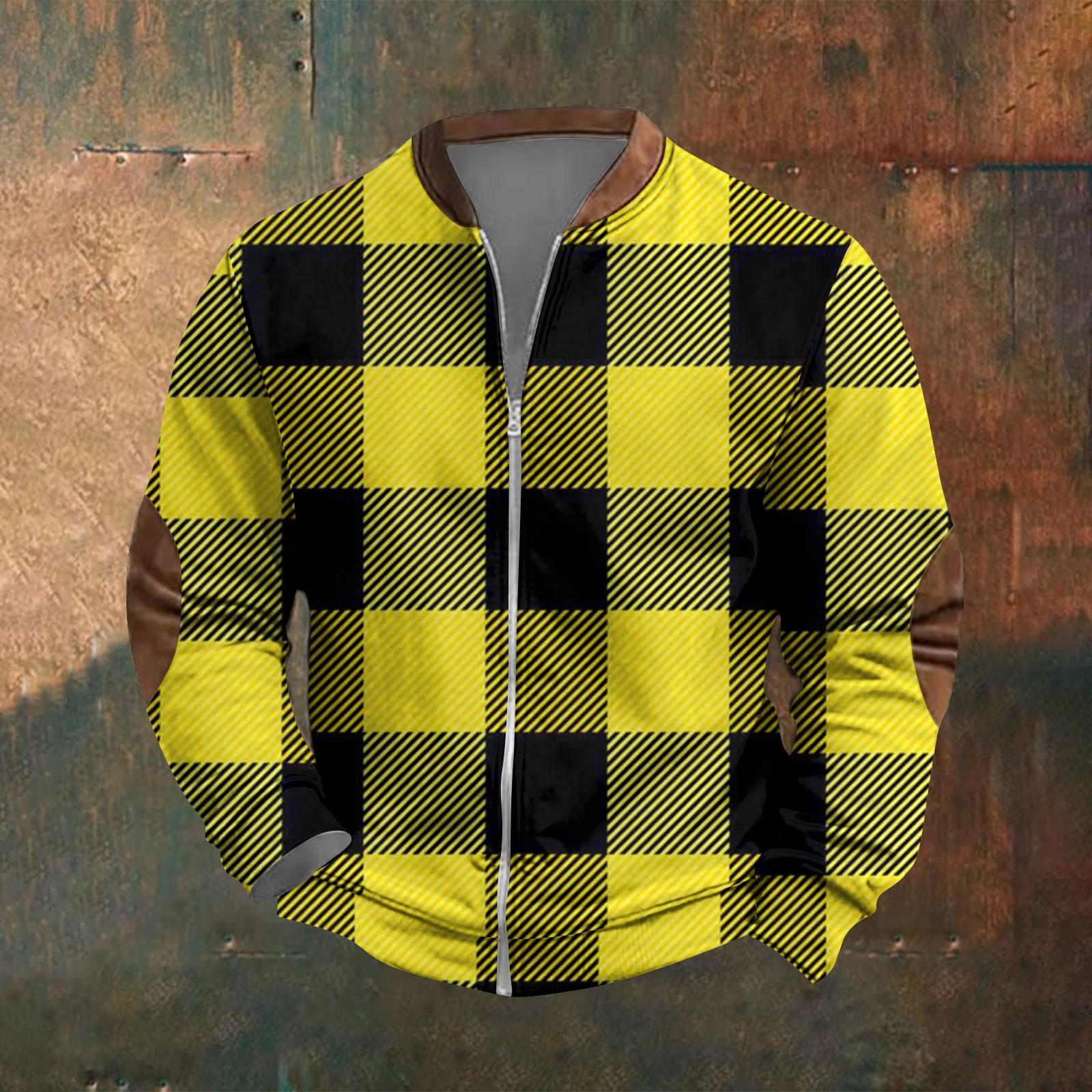 Мужская повседневная толстовка в стиле ретро с градиентным принтом XL жёлтый
Мужская повседневная толстовка в стиле ретро с градиентным принтом XL жёлтый