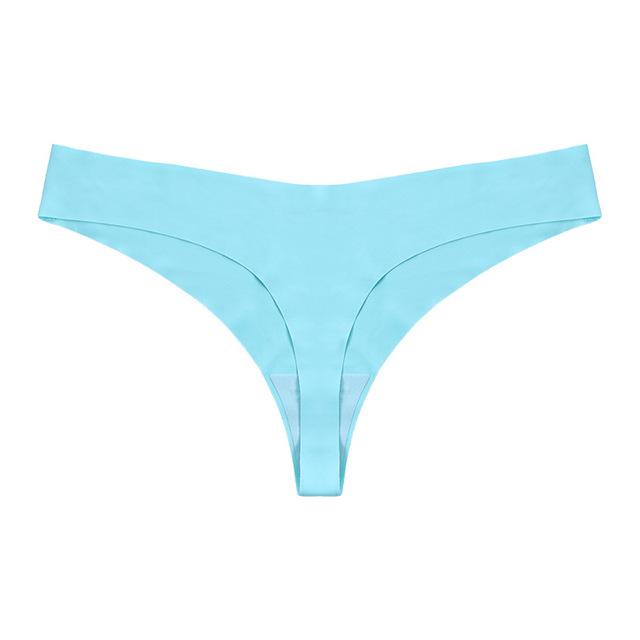 European and American seamless ice silk underwear women s one-piece large size low waist pure cotton crotch breathable sports fitness thong XL фарби люмінесцентні синього кольору
European and American seamless ice silk underwear women s one-piece large size low waist pure cotton crotch breathable sports fitness thong XL фарби люмінесцентні синього кольору