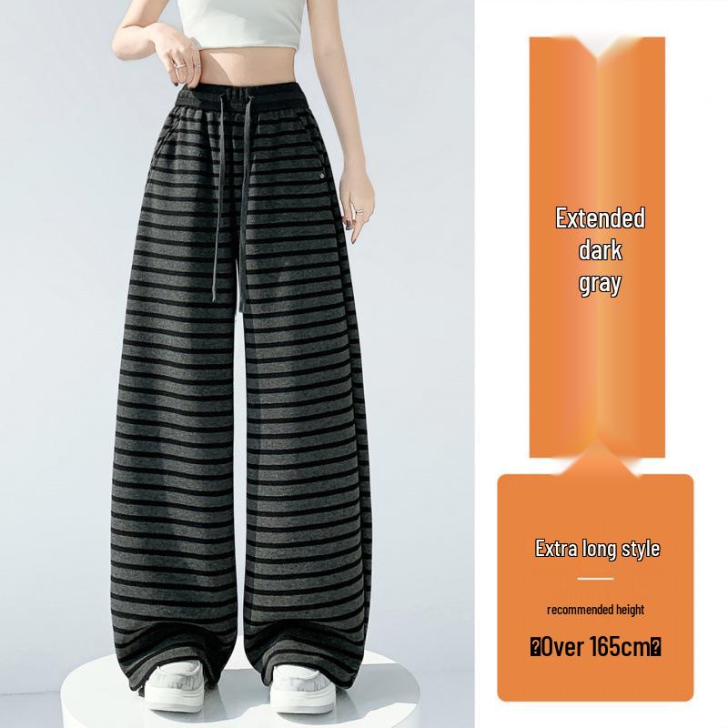 Women s High Waist Grey Striped Wide-Leg Pants for Spring/Summer 2026 Small
Women s High Waist Grey Striped Wide-Leg Pants for Spring/Summer 2026 Small