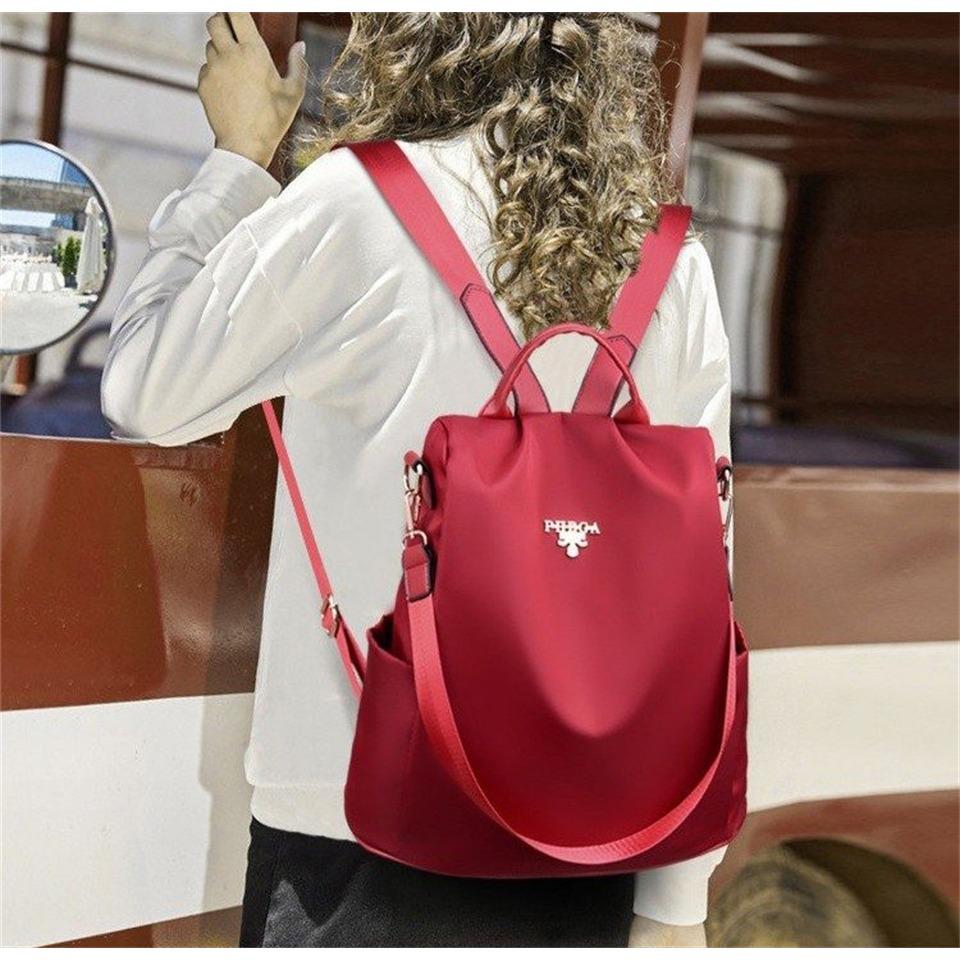 Women s multifunctional waterproof and anti-theft backpack simple and versatile dual-use backpack
Women s multifunctional waterproof and anti-theft backpack simple and versatile dual-use backpack