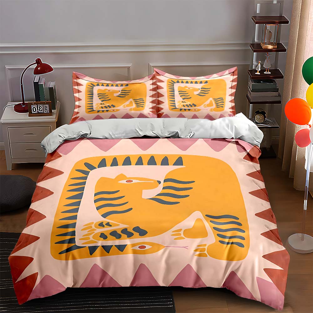 Abstract animal design. Bedding Duvet cover sets Duvet covers Pillowcases gifts (1 * Duvet Cover 2 * Pillowcases, without duvet insert) 135x200cm
Abstract animal design. Bedding Duvet cover sets Duvet covers Pillowcases gifts (1 * Duvet Cover 2 * Pillowcases, without duvet insert) 135x200cm