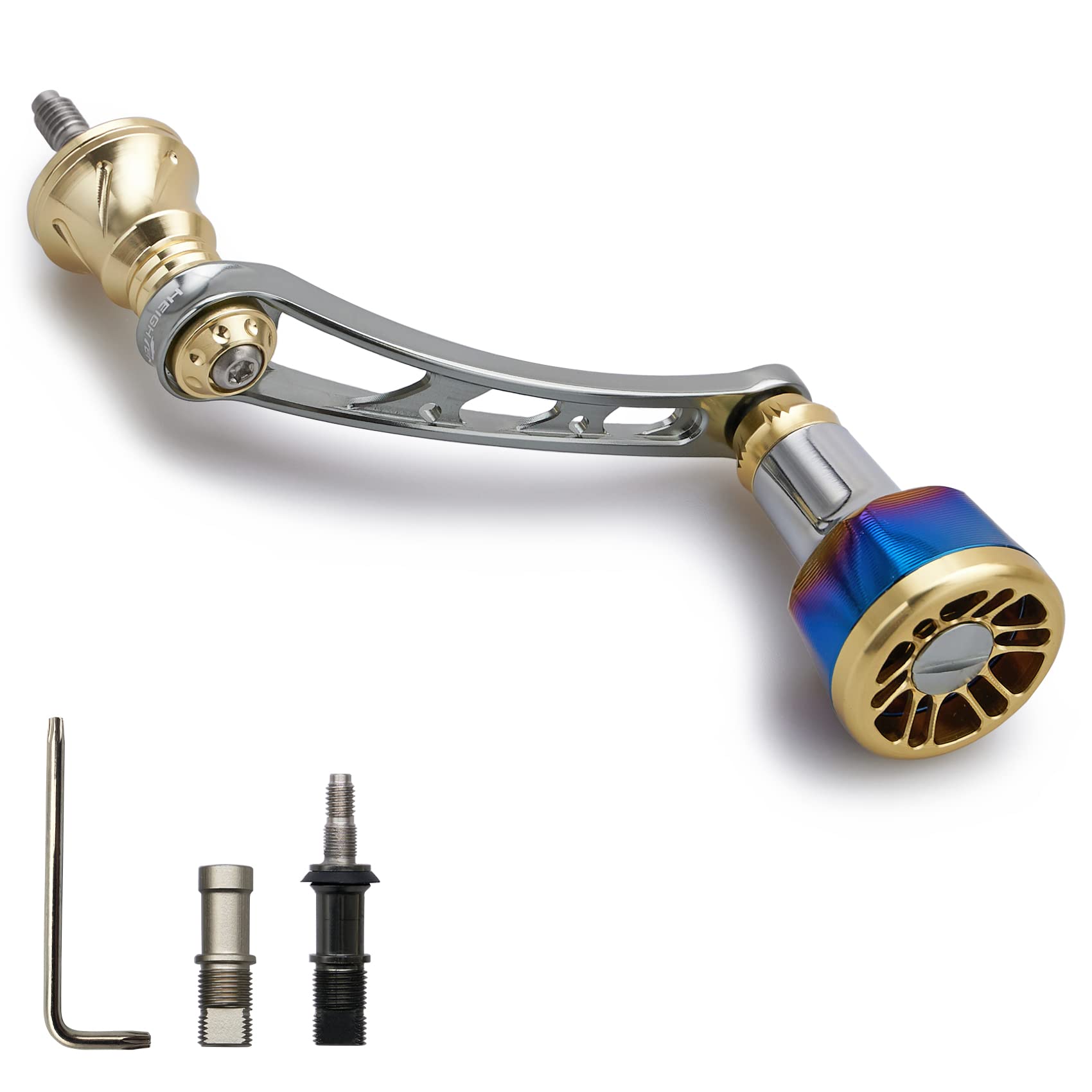 Ручка катушки HEIGHTEN 56 мм для универсальной спиннинговой катушки SHIMANO DAIWA Arch Engine (Золото и бронза) (263)
Ручка катушки HEIGHTEN 56 мм для универсальной спиннинговой катушки SHIMANO DAIWA Arch Engine (Золото и бронза) (263)