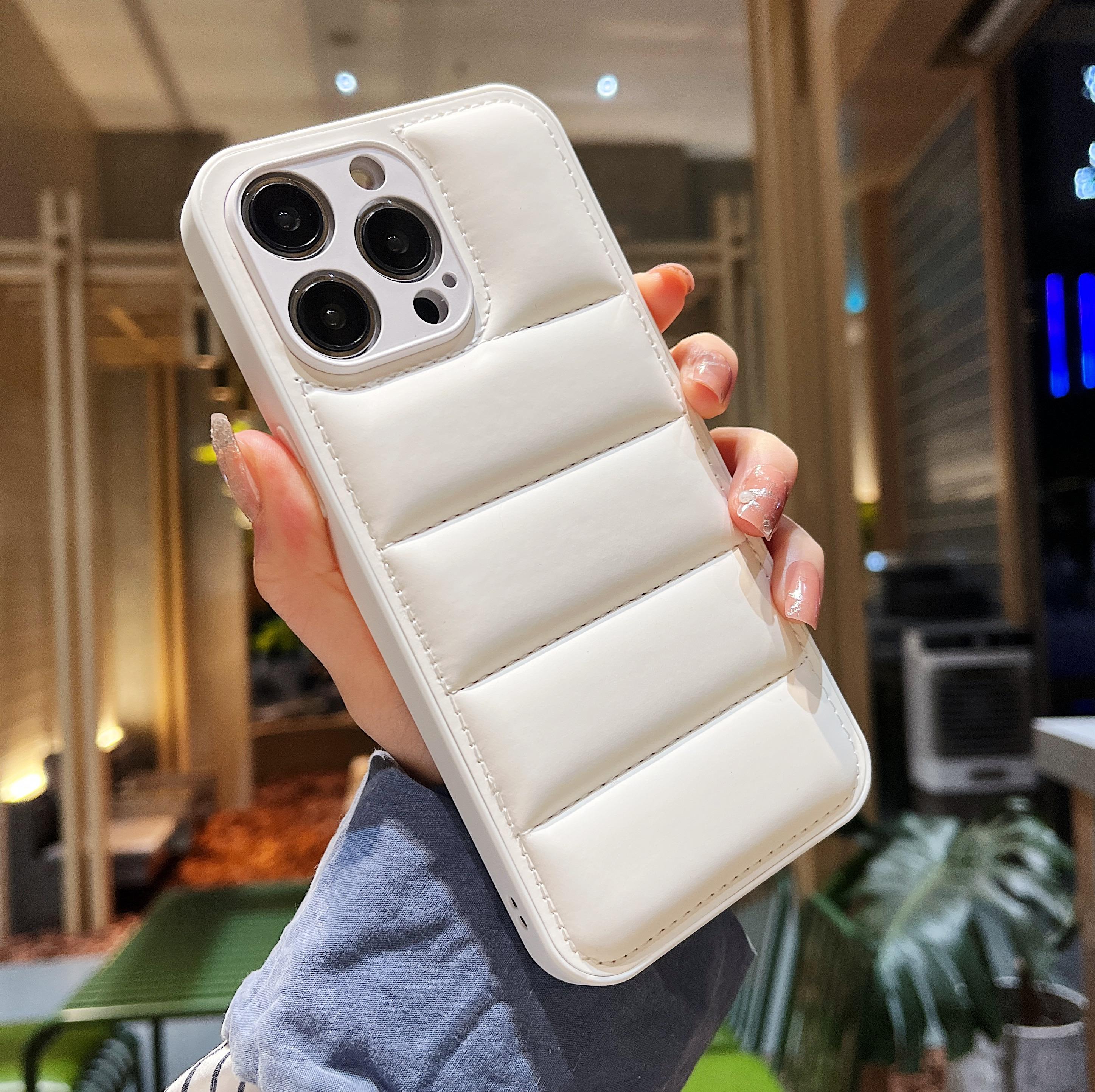 Solid Color Down Jacket Pattern Silicone Phone Case For iPhone 16 15 14 13 12 11 Pro Max Plus Full Camera Protection Soft Cover iPhone 15 белый
Solid Color Down Jacket Pattern Silicone Phone Case For iPhone 16 15 14 13 12 11 Pro Max Plus Full Camera Protection Soft Cover iPhone 15 белый