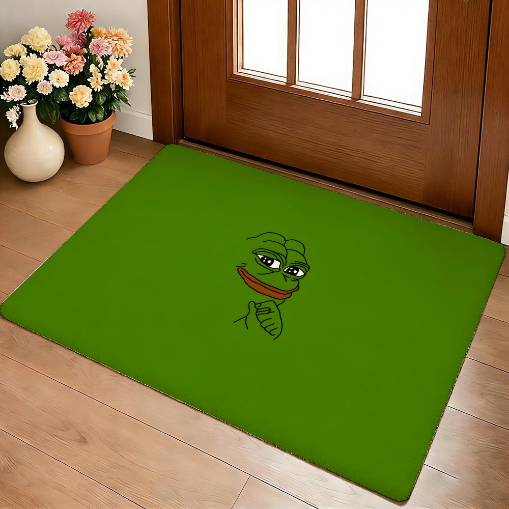 Килимок для підлоги P-Pepe The Frog Затишний Фланелевий М який Товстий Нековзкий Килимок Для Вітальні Спальні Кухні Декор Килими 60x90cm
Килимок для підлоги P-Pepe The Frog Затишний Фланелевий М який Товстий Нековзкий Килимок Для Вітальні Спальні Кухні Декор Килими 60x90cm