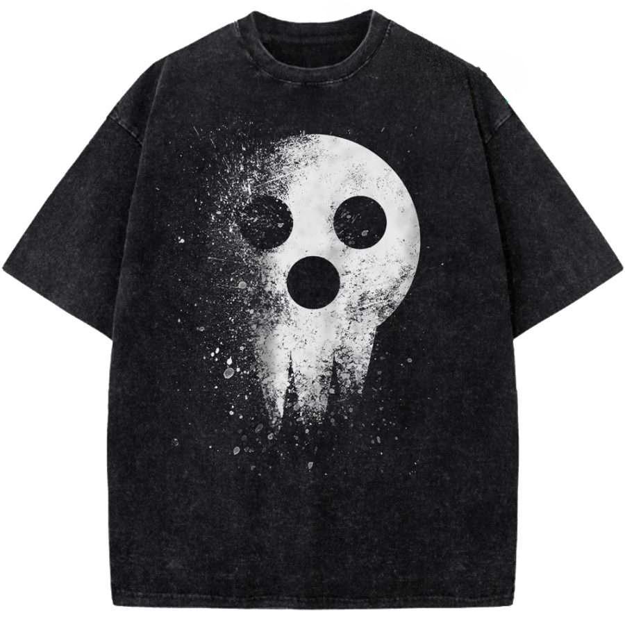 Death The Kid Print Tshirt Anime Soul Eater Clothing Men Women Cotton Tshirts Retro Washed T Shirt Harajuku Male Oversized Tops S
Death The Kid Print Tshirt Anime Soul Eater Clothing Men Women Cotton Tshirts Retro Washed T Shirt Harajuku Male Oversized Tops S
