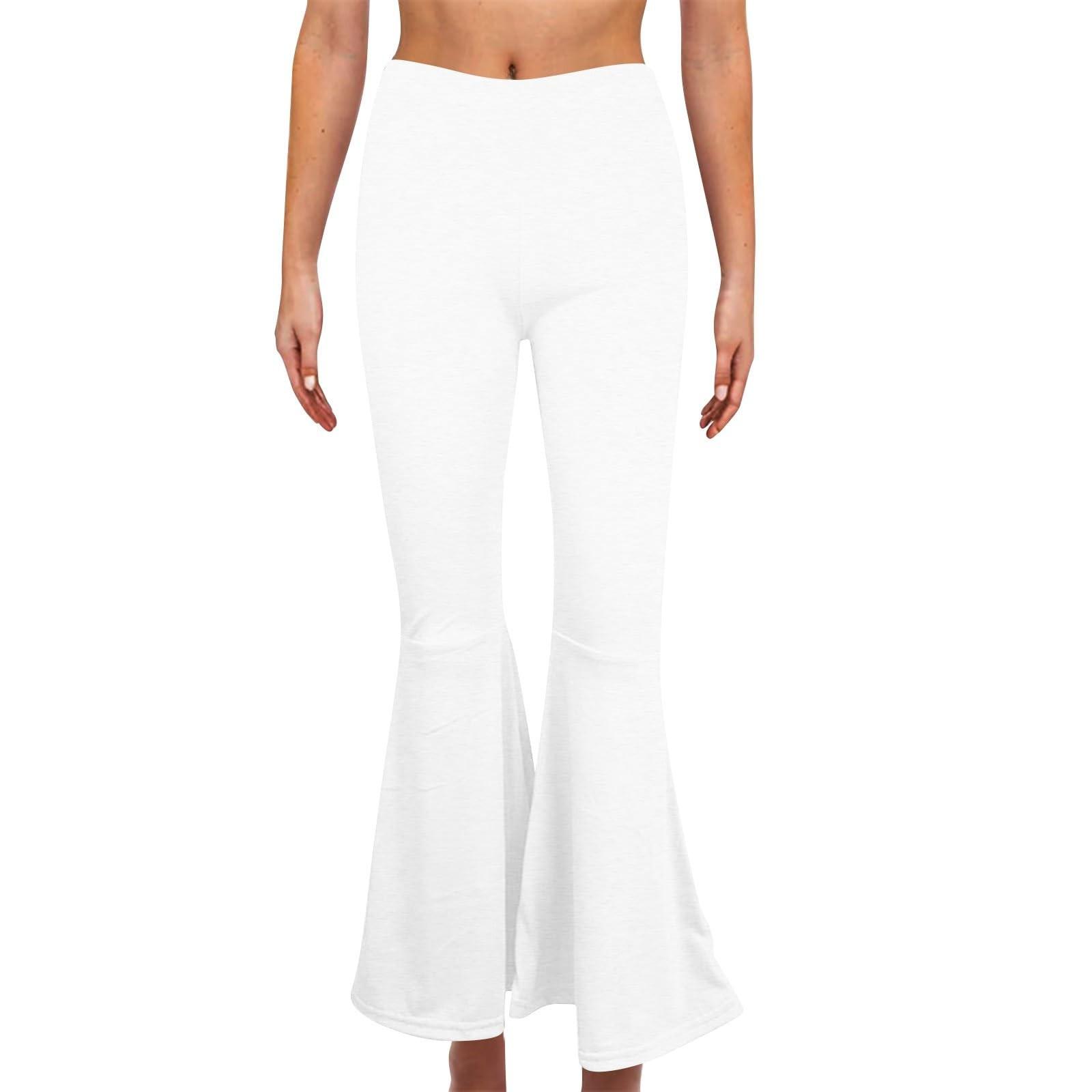 Женские модные однотонные повседневные брюки с эластичным поясом и расклешенным кроем XS белый
Женские модные однотонные повседневные брюки с эластичным поясом и расклешенным кроем XS белый