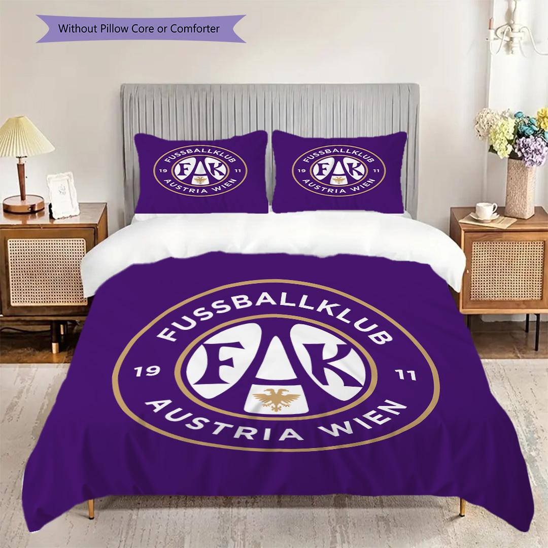 FK Austria Wien Pattern Bedding Quilt Set Quilt Cover Pillowcase Home Decoration Birthday Gift (1 * duvet cover + 2 * pillowcase, without core) 200x200cm
FK Austria Wien Pattern Bedding Quilt Set Quilt Cover Pillowcase Home Decoration Birthday Gift (1 * duvet cover + 2 * pillowcase, without core) 200x200cm