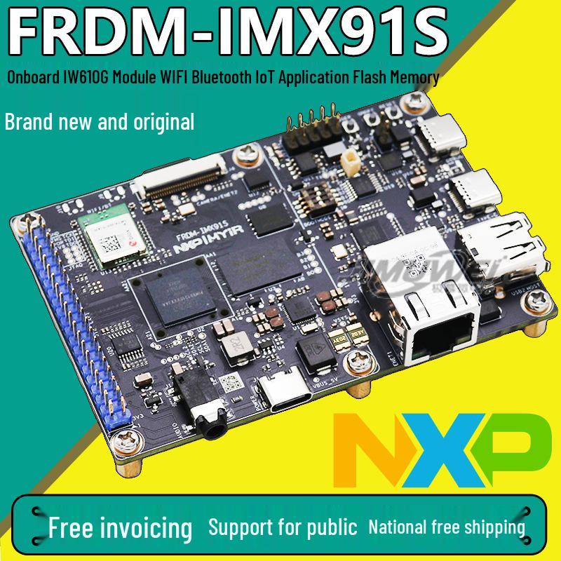 FRDM-IMX91S NXP Dev Board with IW610G Module for WiFi, Bluetooth, IoT, and Flash Memory.
FRDM-IMX91S NXP Dev Board with IW610G Module for WiFi, Bluetooth, IoT, and Flash Memory.