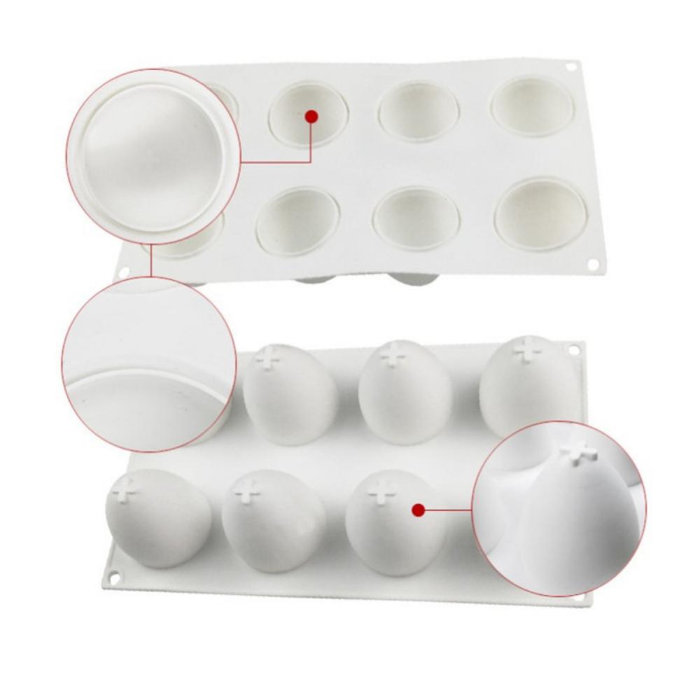 Рождественские 8 даже полукруглые яйца, мусс, форма для торта, сделай сам, посуда для выпечки, пасхальное яйцо, силиконовая форма белый
Рождественские 8 даже полукруглые яйца, мусс, форма для торта, сделай сам, посуда для выпечки, пасхальное яйцо, силиконовая форма белый