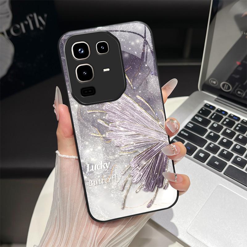 For Infinix Note 50 Pro Plus 50X 50S Note50 Pro+ Phone Casing Flower Butterfly Cover X6855 X6858 Fashion Tempered Glass Case Note 50 Pro Plus 5G
For Infinix Note 50 Pro Plus 50X 50S Note50 Pro+ Phone Casing Flower Butterfly Cover X6855 X6858 Fashion Tempered Glass Case Note 50 Pro Plus 5G