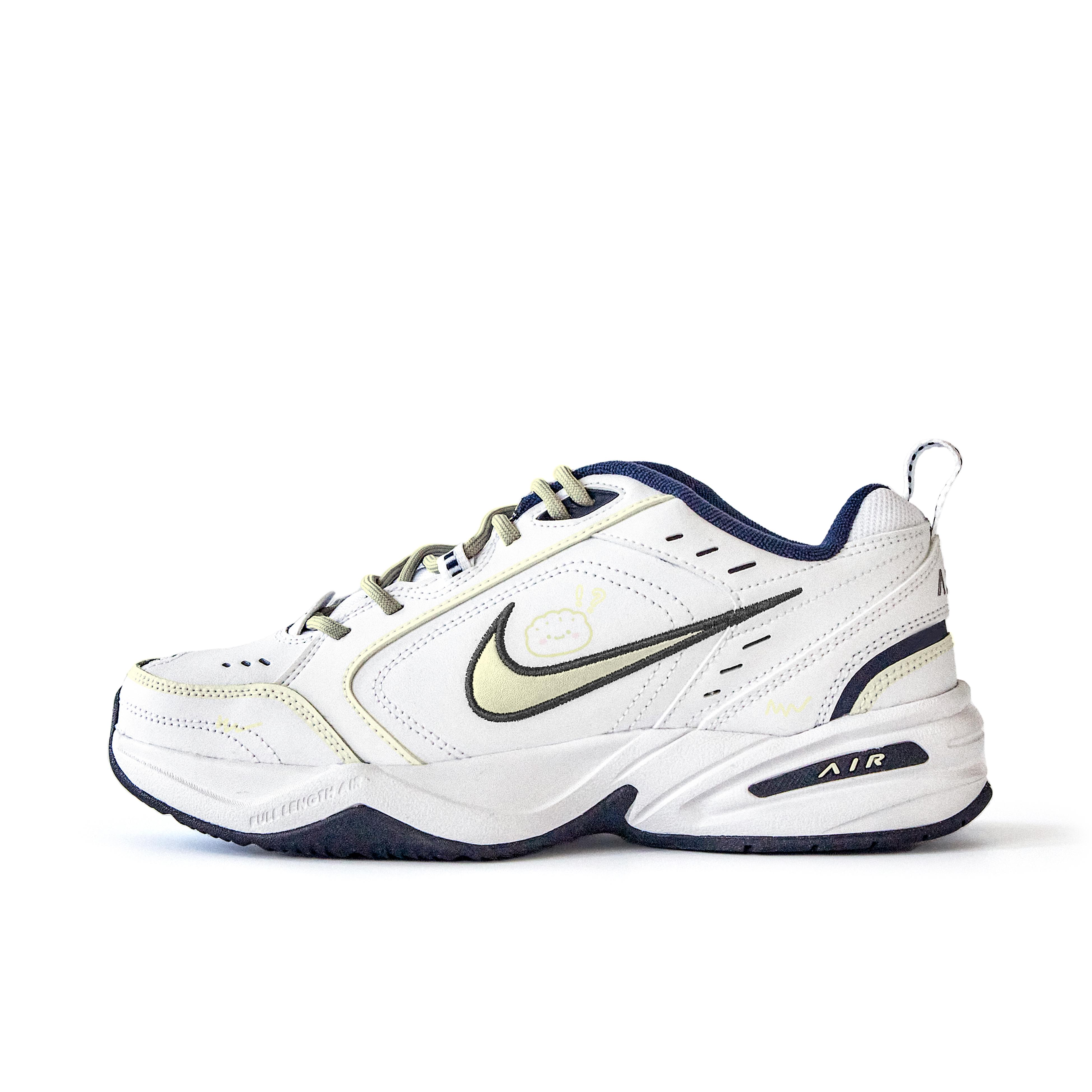 Nike Air Monarch 4 Slip Resistant Abrasion Resistant Low top Chunky Sneakers Unisex White Yellow 415445-102(Team676-) 40.5
Nike Air Monarch 4 Slip Resistant Abrasion Resistant Low top Chunky Sneakers Unisex White Yellow 415445-102(Team676-) 40.5