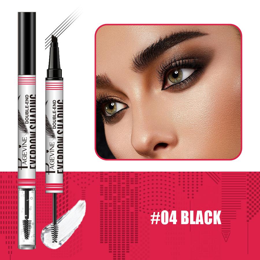 PAGE VINE Waterproof Clear Brow Gel Long Lasting 4 Prong Eyebrow Pen 4
PAGE VINE Waterproof Clear Brow Gel Long Lasting 4 Prong Eyebrow Pen 4