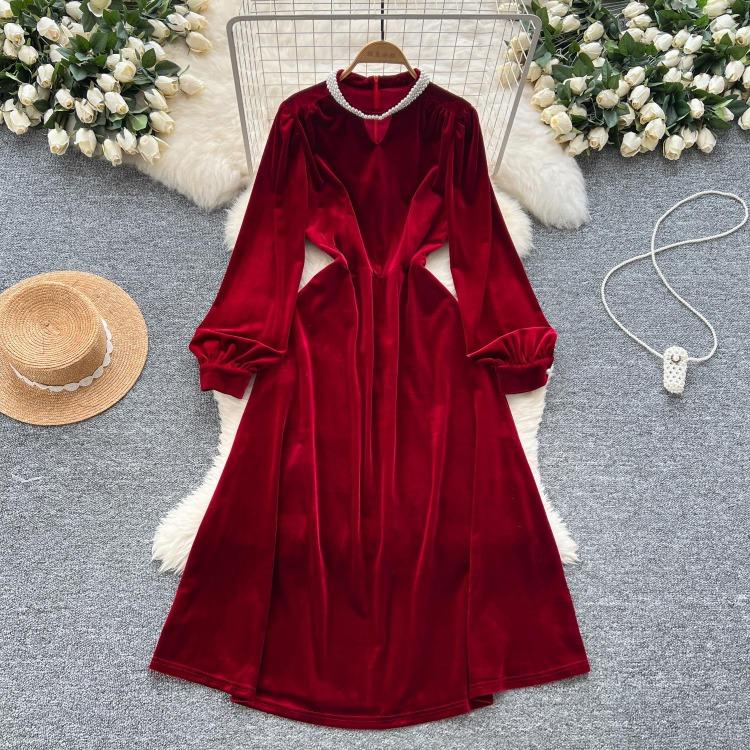 Luxury Evening Party Dresses Long Sleeve Turtleneck Aline Fishtail with Side Slit Patchwork Pearl Back Zipper XXL кларет
Luxury Evening Party Dresses Long Sleeve Turtleneck Aline Fishtail with Side Slit Patchwork Pearl Back Zipper XXL кларет