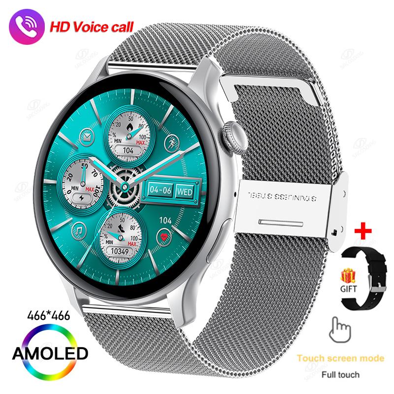 NFC Bluetooth Call Smartwatch Women AMOLED 1.43 HD экран Всегда отображает время Голосовой помощник Smart Watch Подходит для Xiaomi Apple Phone
NFC Bluetooth Call Smartwatch Women AMOLED 1.43 HD экран Всегда отображает время Голосовой помощник Smart Watch Подходит для Xiaomi Apple Phone