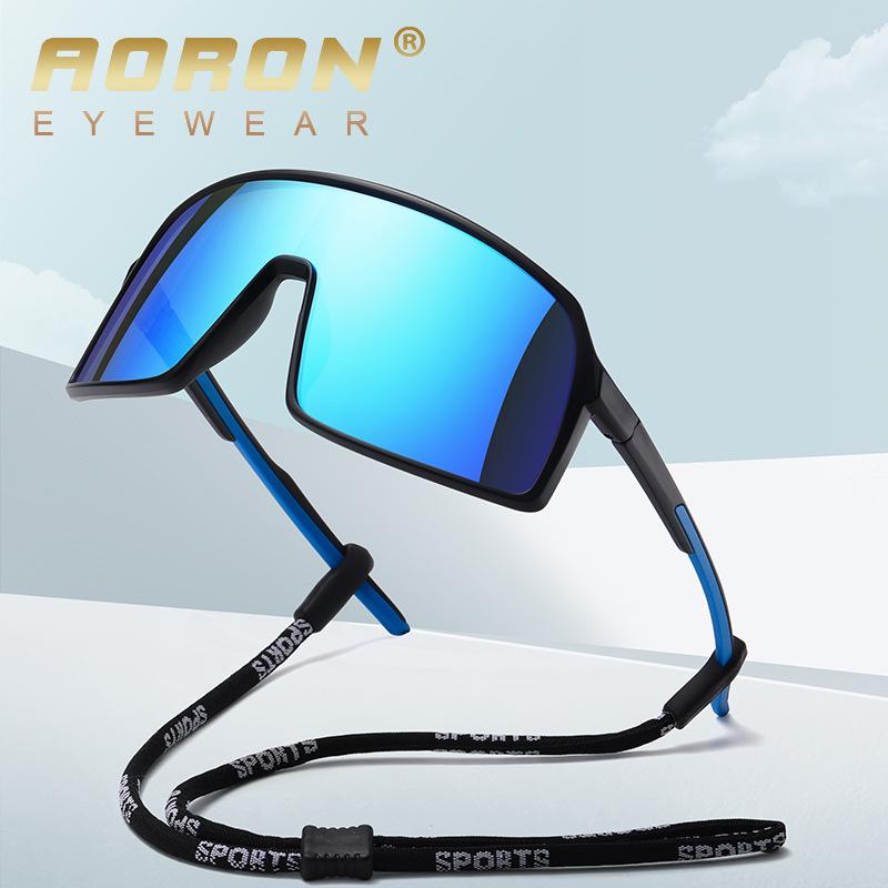 Aoron TR90 One-piece Large Frame Sunglasses Trendy Men s Polarized Sports Sunglasses Cycling Sunglasses Goggles 14.9*14*5.5
Aoron TR90 One-piece Large Frame Sunglasses Trendy Men s Polarized Sports Sunglasses Cycling Sunglasses Goggles 14.9*14*5.5