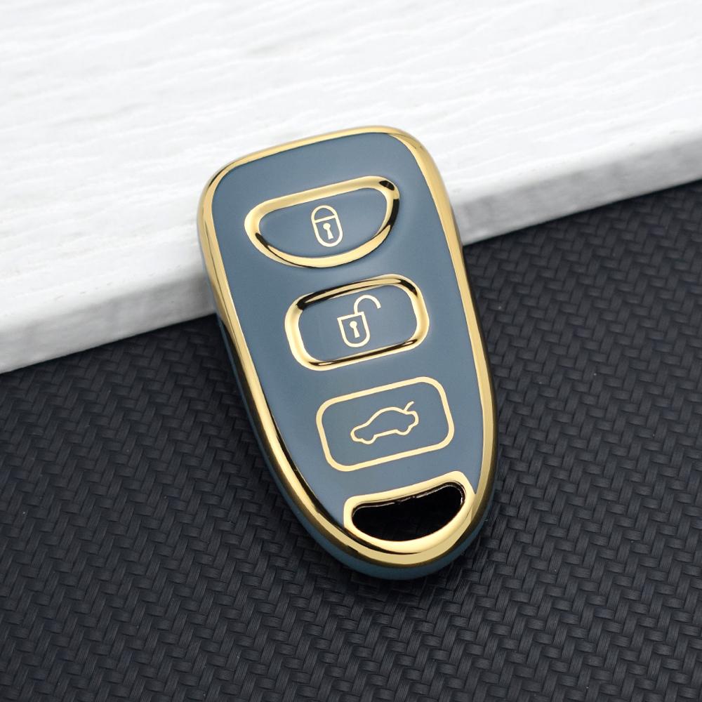 TPU Car Key Fob Cover Shell for Hyundai Kia Tucson Sonata Santa FE Carens 2007-2011 Anti-scratch Remote Key Protector Key Chain
TPU Car Key Fob Cover Shell for Hyundai Kia Tucson Sonata Santa FE Carens 2007-2011 Anti-scratch Remote Key Protector Key Chain