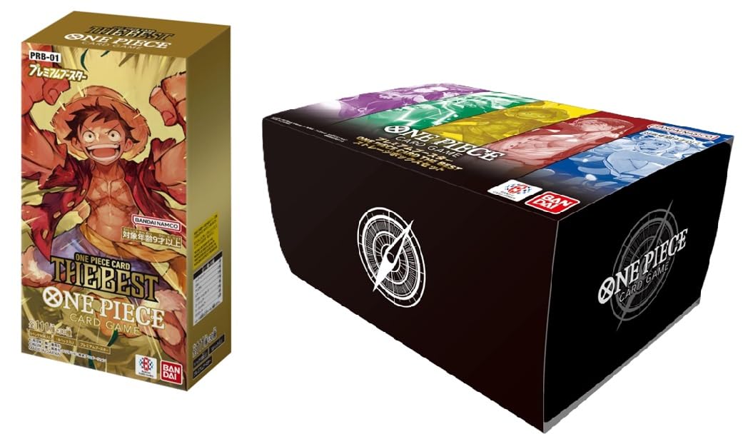2 типа набор премиум бустер ONE PIECE CARD THE BEST ЛУЧШИЙ набор ящиков для хранения PRB-01 /THE
2 типа набор премиум бустер ONE PIECE CARD THE BEST ЛУЧШИЙ набор ящиков для хранения PRB-01 /THE