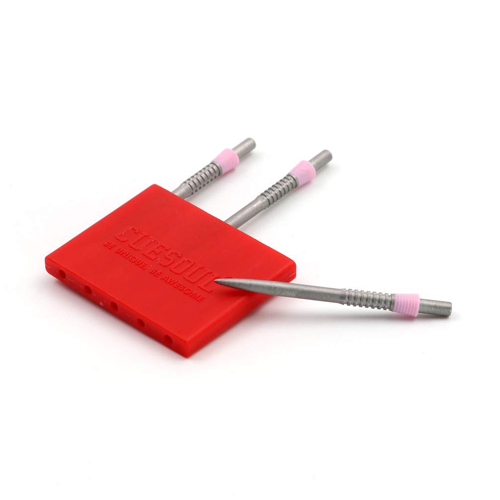 CUESOUL TOUCH POINT II conversion darts steel points, steel tip, 3 pieces/set (CSDA-2-4C38)
CUESOUL TOUCH POINT II conversion darts steel points, steel tip, 3 pieces/set (CSDA-2-4C38)