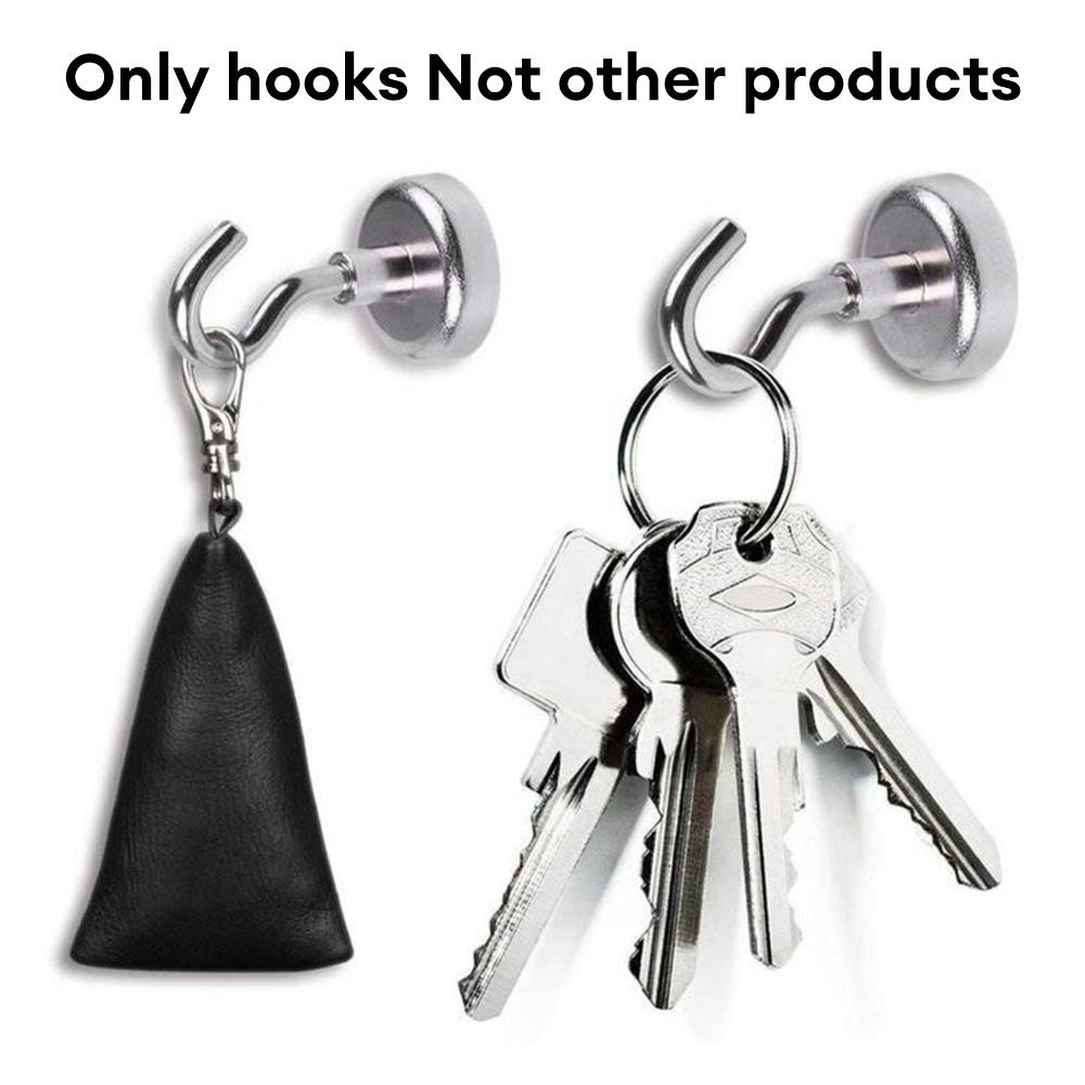 10Pcs E10/16/20 Magnetic Hook Neodymium Magnet Electroplating Metal Strong Hook Thick Wall for Home Kitchen Organization
10Pcs E10/16/20 Magnetic Hook Neodymium Magnet Electroplating Metal Strong Hook Thick Wall for Home Kitchen Organization