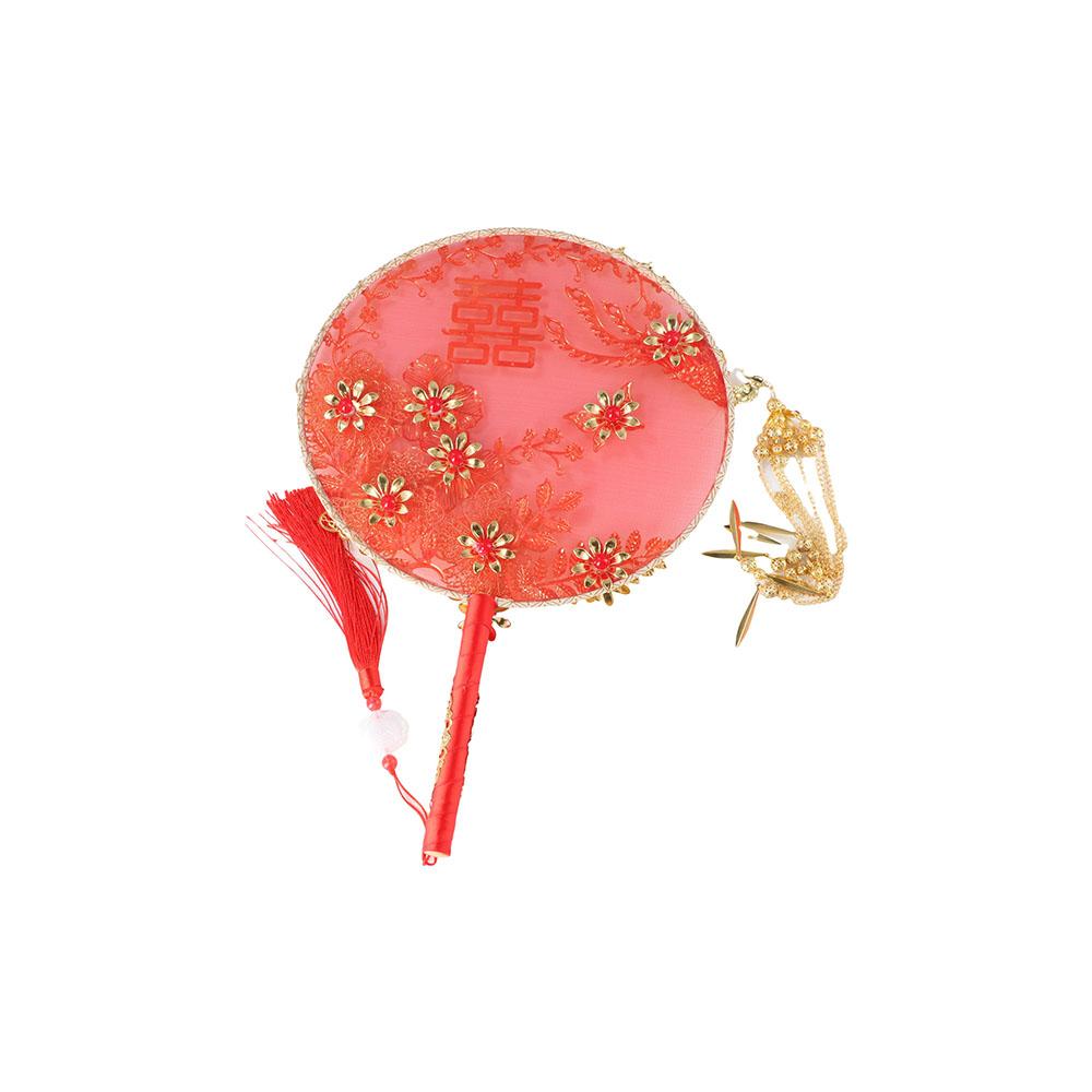 Bride Xiuhe Decorative Fan Festive Fan Tuan Fan Hand Holding Fan Xiuhe Clothes Fan Round Fan F
Bride Xiuhe Decorative Fan Festive Fan Tuan Fan Hand Holding Fan Xiuhe Clothes Fan Round Fan F