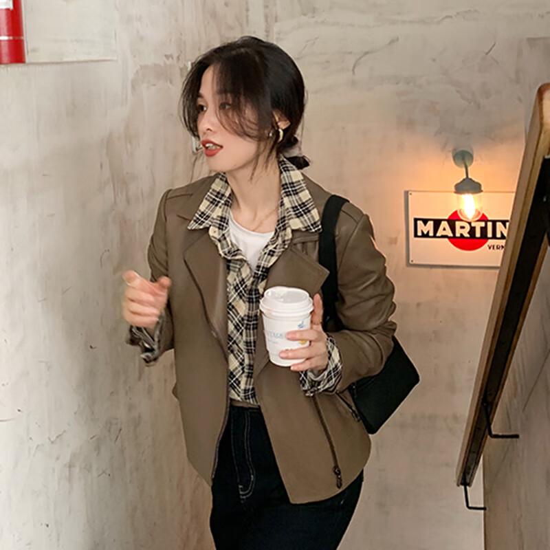 KAISER Women s Slim Fit Sheepskin Leather Motorcycle Jacket M
KAISER Women s Slim Fit Sheepskin Leather Motorcycle Jacket M