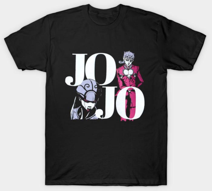 Jojos Bizarre Adventure Reprinted Black Men Short Sleeve T-Shirt S-23XL QQ1325 Unisex T-Shirt XXXL
Jojos Bizarre Adventure Reprinted Black Men Short Sleeve T-Shirt S-23XL QQ1325 Unisex T-Shirt XXXL